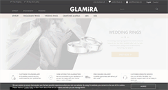 Desktop Screenshot of glamira.com