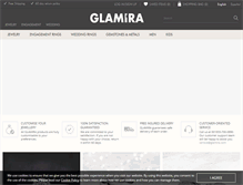 Tablet Screenshot of glamira.com
