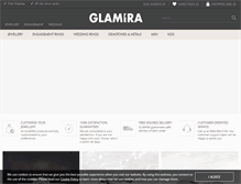 Tablet Screenshot of glamira.co.uk